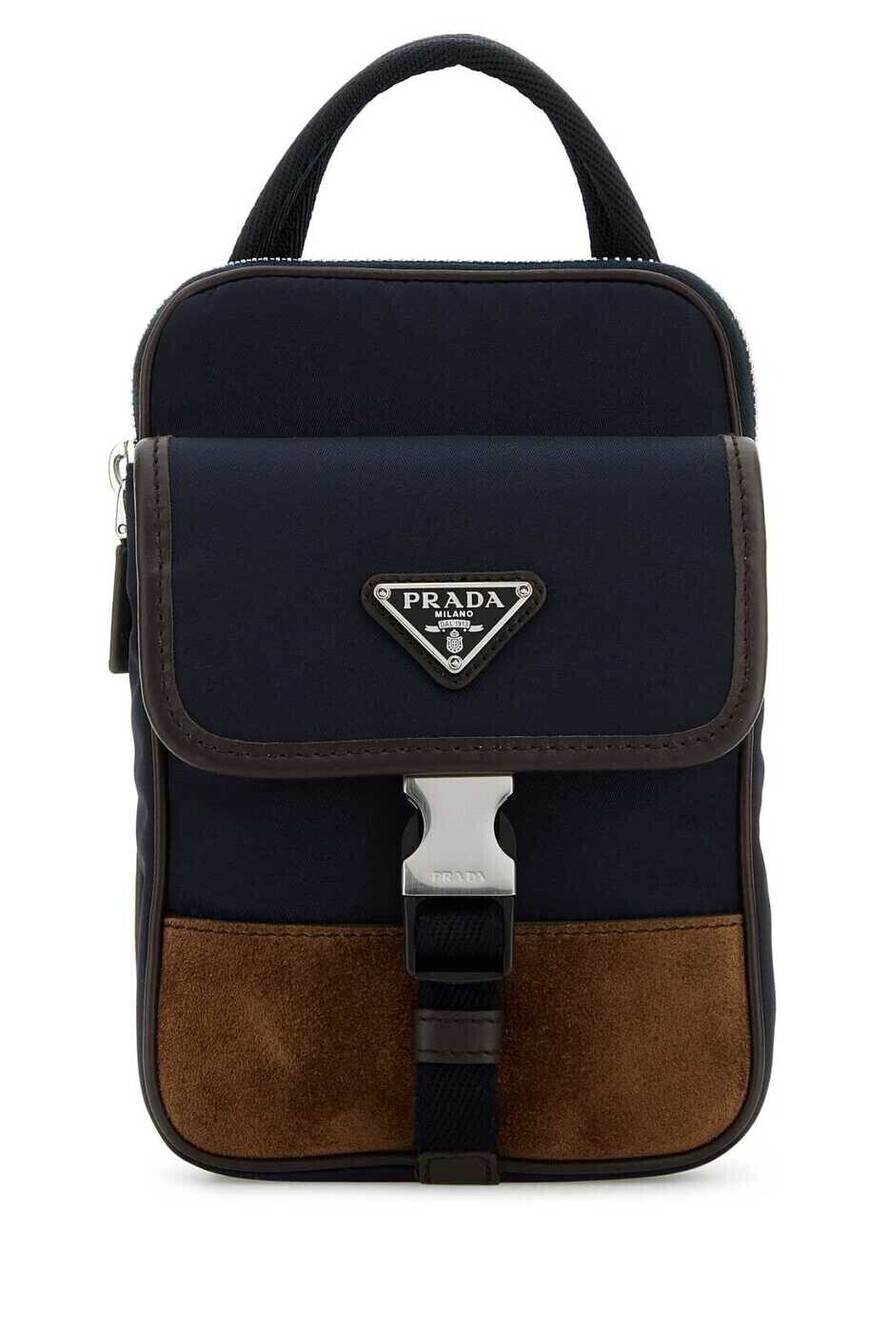 Prada Speedrock Pouch Brown